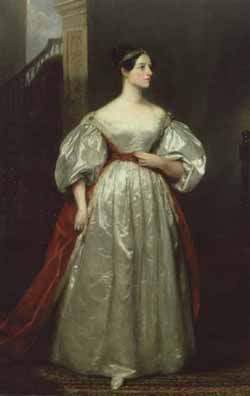 Portrait von Ada Augusta, Herzogin von Lovelace